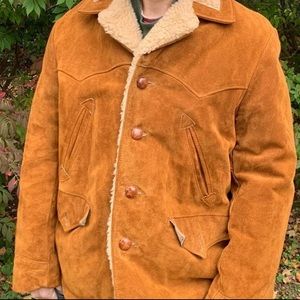 Vintage Schott shearling jacket
